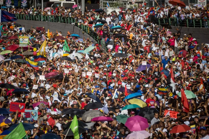 Manifestaciones en Venezuela por elecciones presidenciales